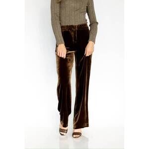 NEW GO BY GO SILK cocktail pant in tobacco